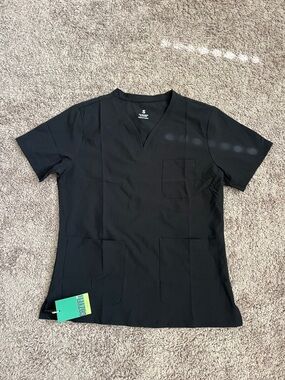 New Women’s black scrub top size Small